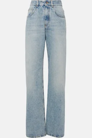 Brunello Cucinelli High-rise straight jeans
