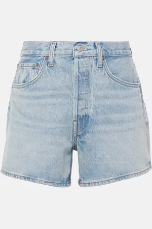 AGOLDE Parker mid-rise denim shorts