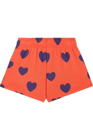 Mini Rodini Hearts cotton jersey shorts