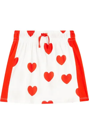 Mini Rodini Hearts cotton skirt