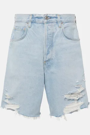 Citizens of Humanity Ayla distressed denim shorts