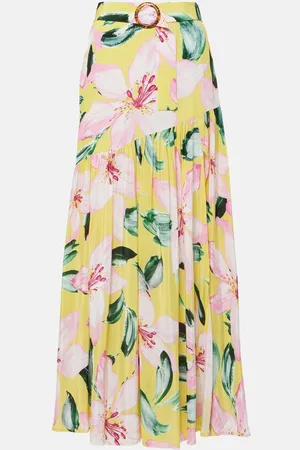 ALEXANDRA MIRO Tina floral maxi skirt