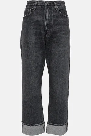 AGOLDE Fran mid-rise straight jeans