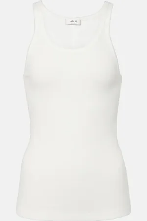 AGOLDE Zane ribbed-knit jersey tank top