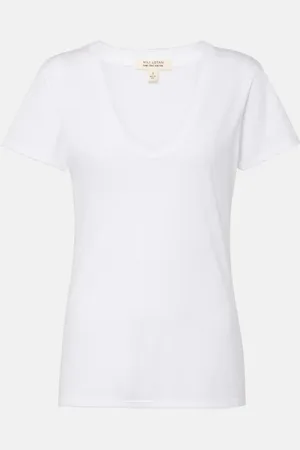NILI LOTAN Carol cotton jersey T-shirt