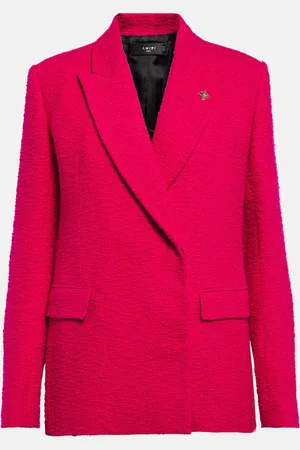 AMIRI Double-breasted bouclÃ© blazer