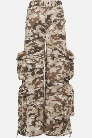 AMIRI Camouflage cotton cargo pants