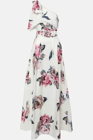 Rebecca Vallance Bridal Aveline floral taffeta gown