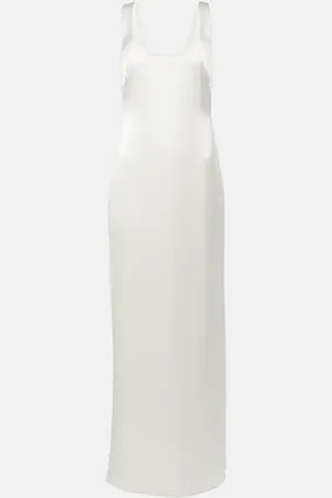 GALVAN Bridal Paraiso tasseled satin gown