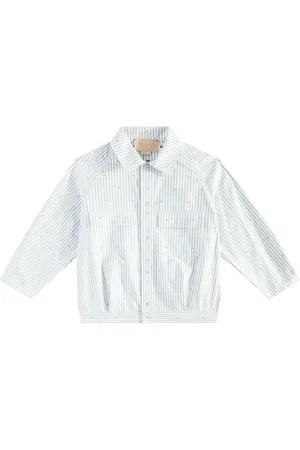 Gucci GG striped cotton jacket