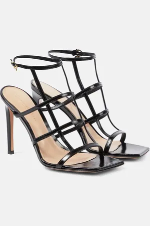 Gianvito Rossi Mondry 95 leather sandals