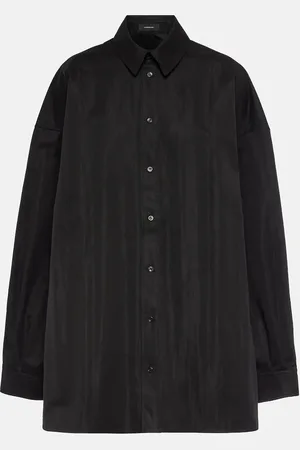 WARDROBE.NYC Oversized cotton-blend drill shirt