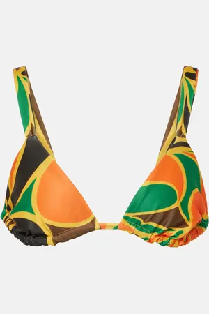FAITHFULL THE BRAND Mary printed bikini top