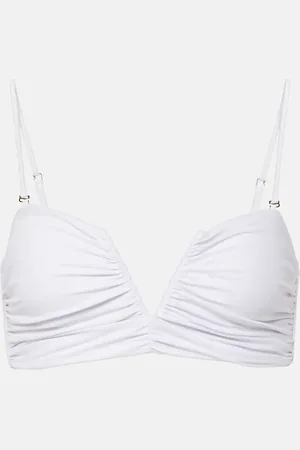 Jade Swim Calla ruched bikini top