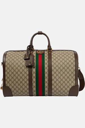 Gucci Savoy Large canvas duffel bag