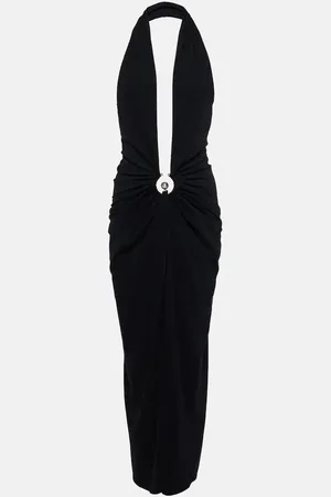 CHRISTOPHER ESBER Orbit halterneck midi dress