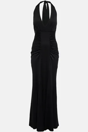Diane von Furstenberg Makayla gathered jersey maxi dress