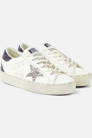 Golden Goose Hi Star glitter leather sneakers