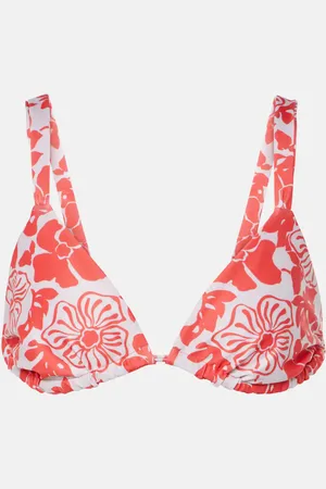 FAITHFULL THE BRAND Mary floral bikini top