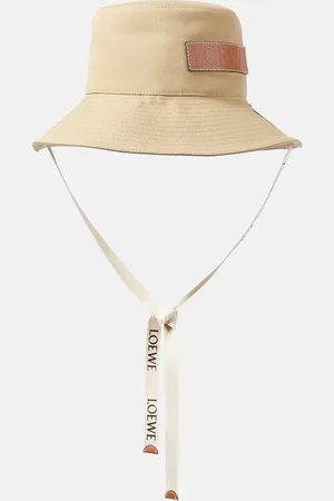 Loewe Logo canvas bucket hat
