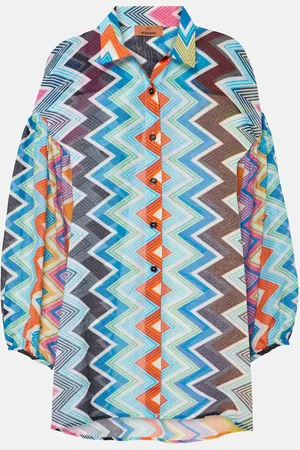 Missoni Zig Zag cotton and silk shirt
