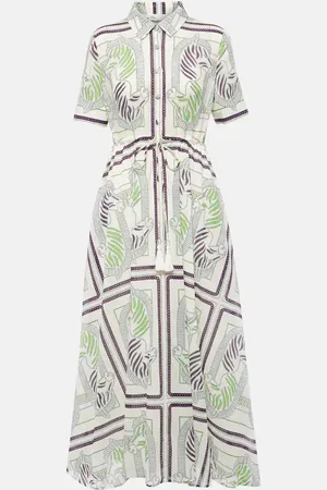 Tory Burch Printed cotton shirt dress