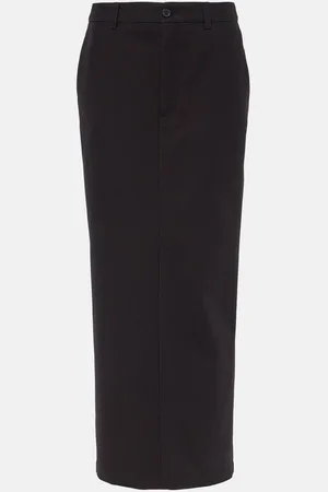 WARDROBE.NYC Drill cotton twill maxi skirt