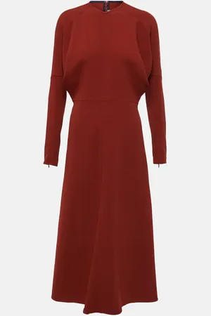 Victoria Beckham Dolman cady midi dress