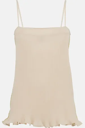 Totême Ruffled plissÃ© camisole