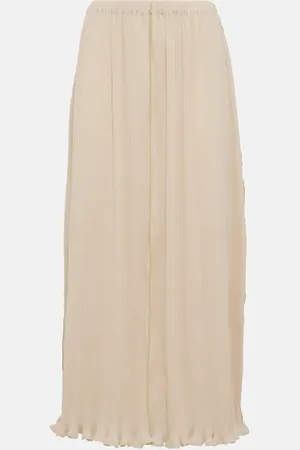 Totême PlissÃ© high-rise maxi skirt
