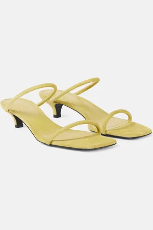Totême The Minimalist 35 suede sandals