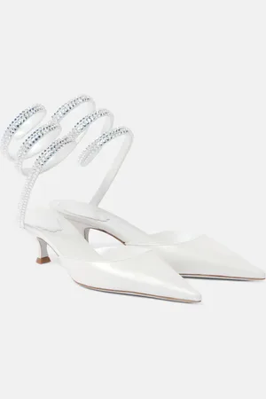 RENE CAOVILLA Cleo embellished leather sandals