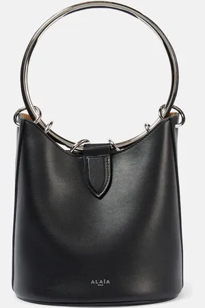 Alaïa AlaÃ¯a Ring Medium leather bucket bag