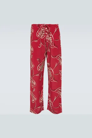 BODE Creeping Begonia printed pajama pants