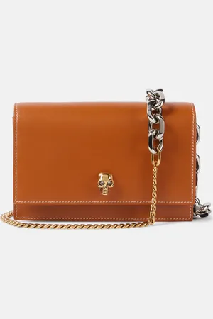 Alexander McQueen Skull Small leather crossbody bag