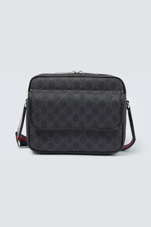 Gucci GG Supreme Small faux leather crossbody bag