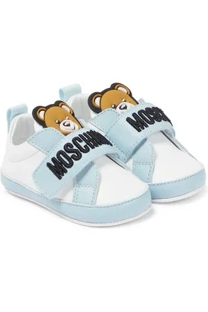 Moschino Baby leather sneakers