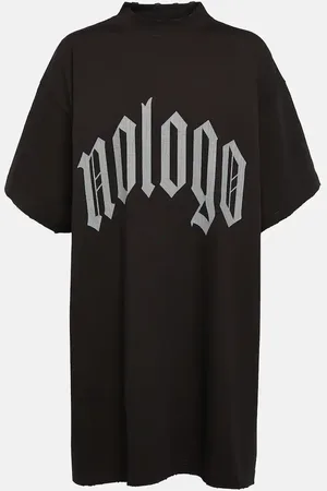 Balenciaga Printed cotton jersey T-shirt