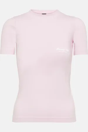 Balenciaga Printed cotton jersey T-shirt