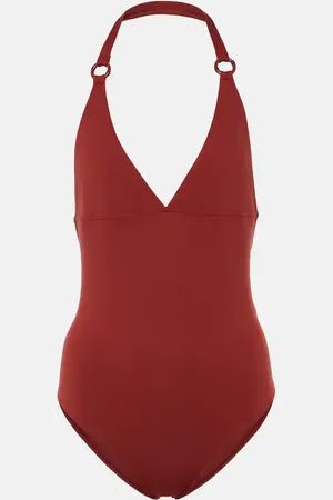 Loro Piana Ring Marine halterneck swimsuit