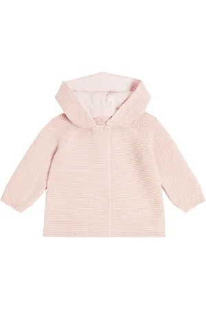 Stella McCartney Baby hooded cotton cardigan