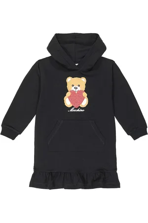 Moschino Teddy Bear cotton jersey sweater dress