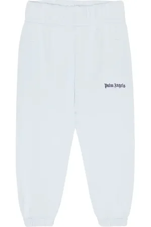Palm Angels Baby logo cotton sweatpants