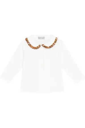Il gufo Baby cotton cardigan