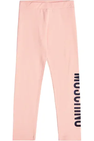 Moschino Logo cotton-blend jersey leggings