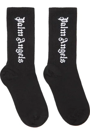 Palm Angels Logo cotton socks