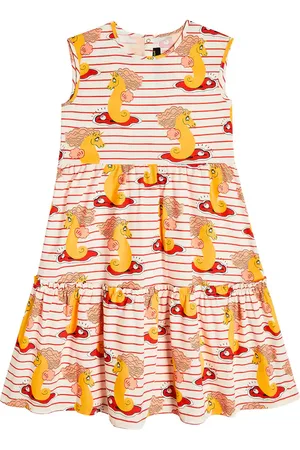 Mini Rodini Printed cotton dress