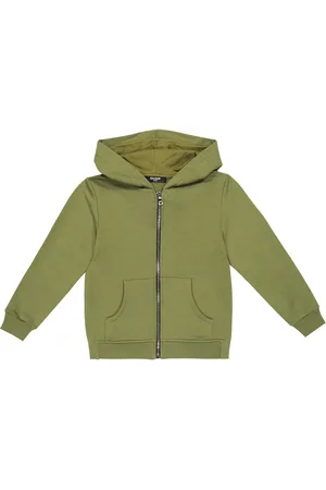 Balmain Logo zipped hoodie