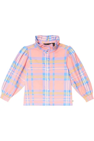 Mini Rodini Checked cotton flannel shirt