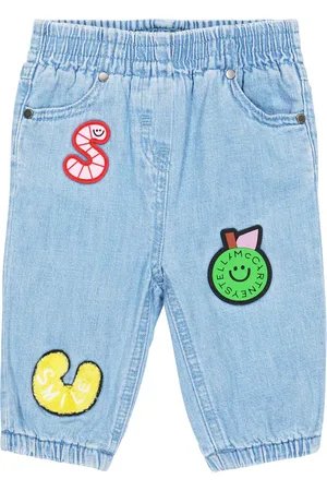 Stella McCartney Baby patches jeans